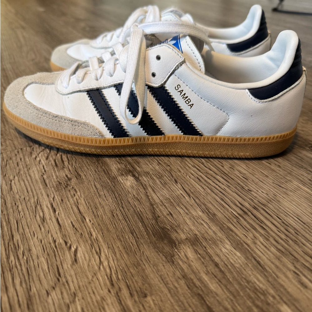 Adidas Samba White and Black Unisex Shoes